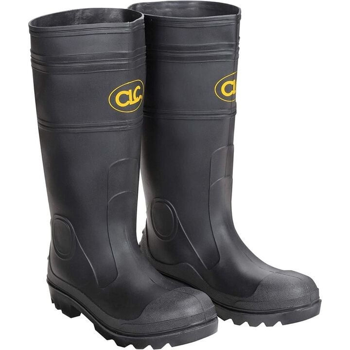 CLC PVC Over The Sock Mens Rainboot Size 11 Black