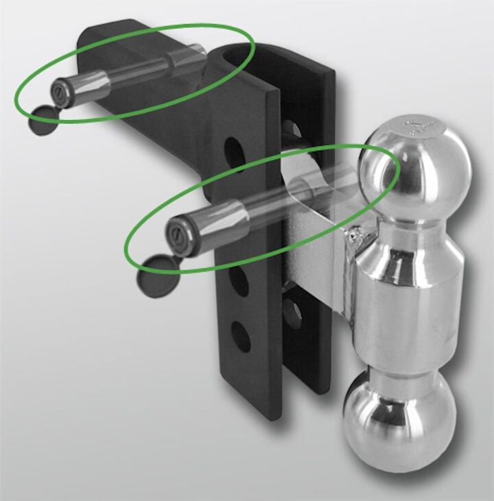 Andersen Hitches EZ & EZ Heavy Duty Hitch Only Locking Pin Set Stainless Steel