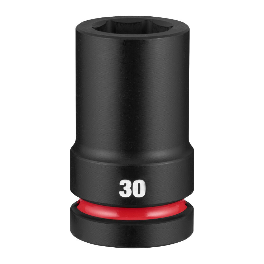 Milwaukee SHOCKWAVE Impact Duty 1 Inch Drive 30mm Deep 6 Point Socket - 49-66-6624