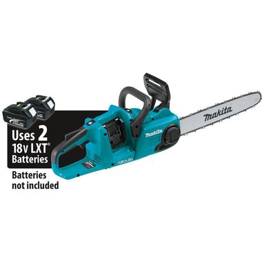 Makita 18V X2 (36V) LXT Lithium-Ion Brushless Cordless 16in Chain Saw (Bare Tool), large image number 0