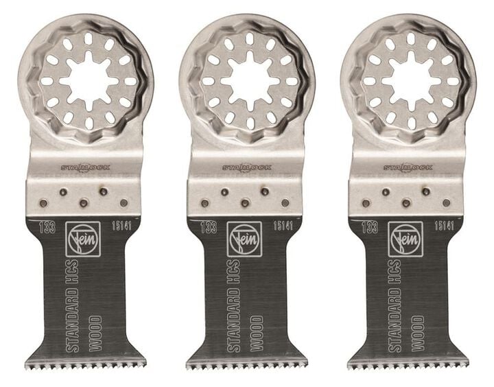 Fein StarLock E-Cut 133 Standard Saw Blade for All Woods Plasterboard and Plastic Materials