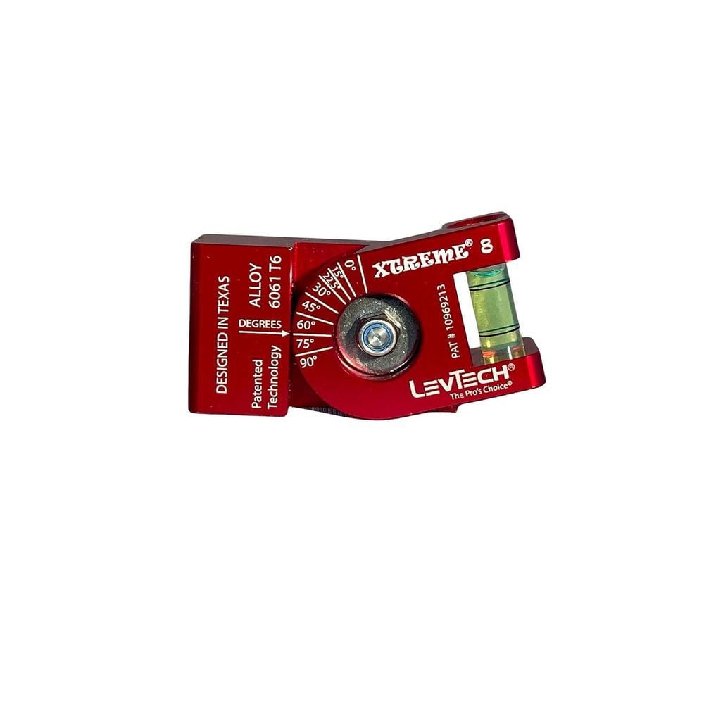 LevTech Xtreme Red 8-in-1 Magnetic Torpedo Level, large image number 7