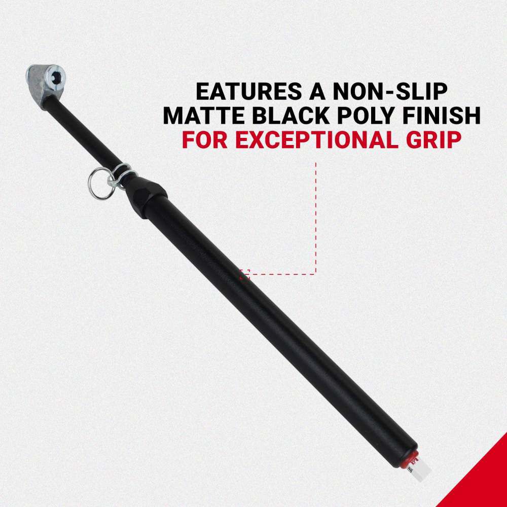 Milton Dual Foot Straight Lock-on Chuck Service Gauge Non-Slip Grip Matte Black Poly -13 Inch 1-160 PSI For Large Vehicle Tires, large image number 10