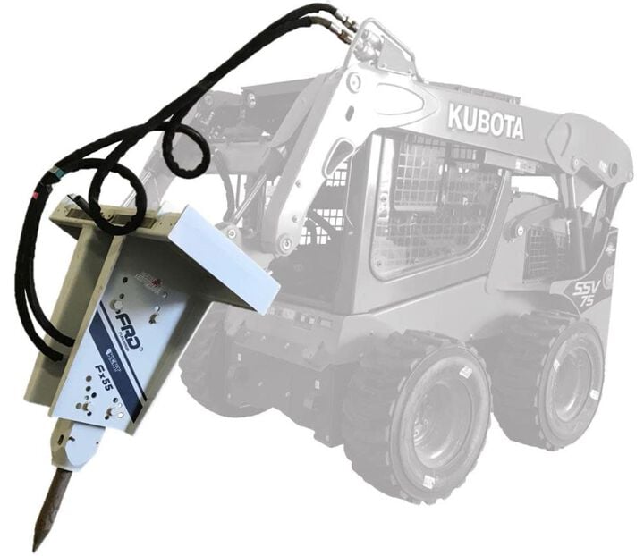 Kent Hydraulic Breaker - Universal Skid Steer Mount