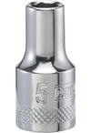 DEWALT 5 mm 1/4 Inch Drive 6-Point Metric Deep Impact Socket, small image number 1