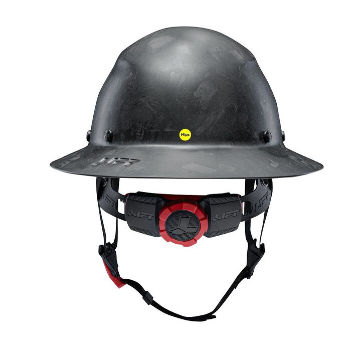 Lift Safety Forged Carbon Fiber DAX Hard Hat, Full Brim, Matte, large image number 3