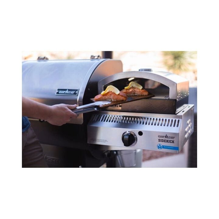 Camp Chef 163.5 Sq-In. Cooking Surface Italia Artisan Pizza Oven with Door, large image number 3