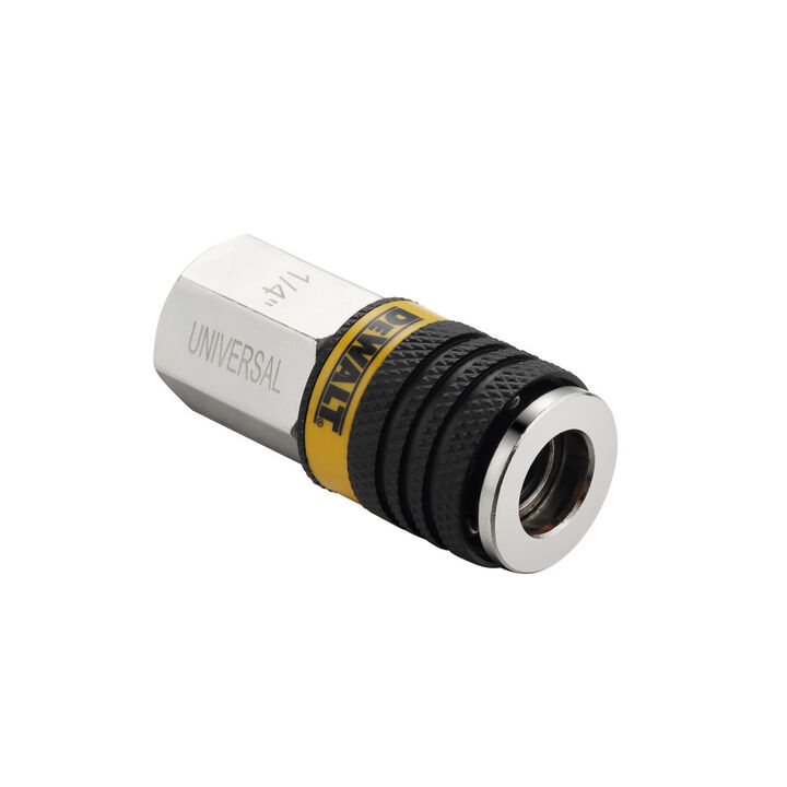 DEWALT 1/4 Inch Universal 3-in-1 Female Coupler, large image number 2