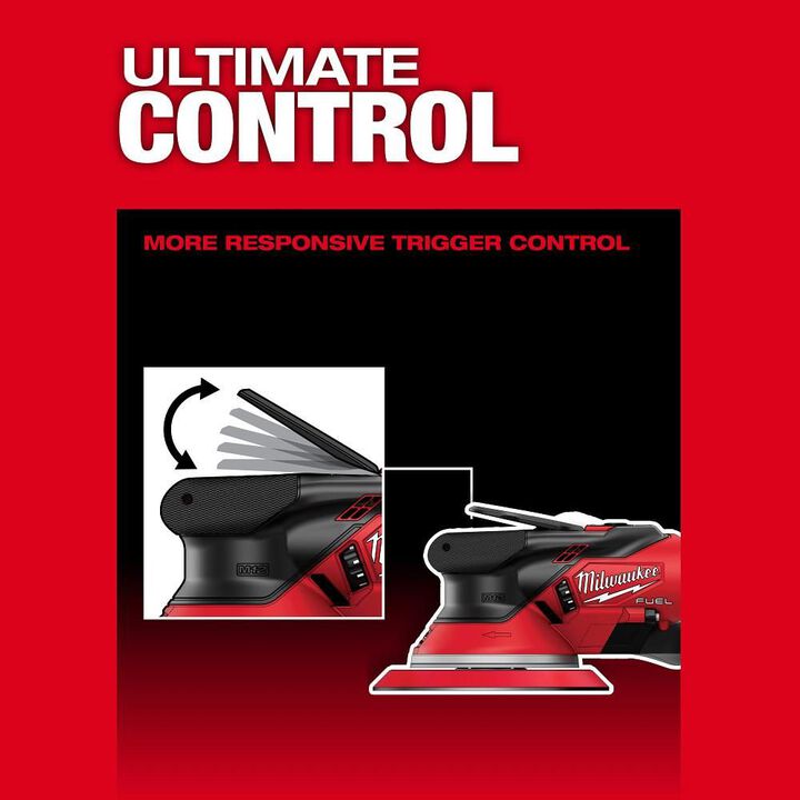 Milwaukee M12 FUEL 6" Random Orbital Sander Kit (3/16"), large image number 6