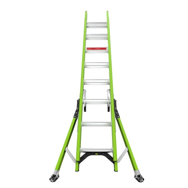 Little Giant Safety HyperLite SumoStance Type IA Fiberglass Extension Ladder, large image number 2