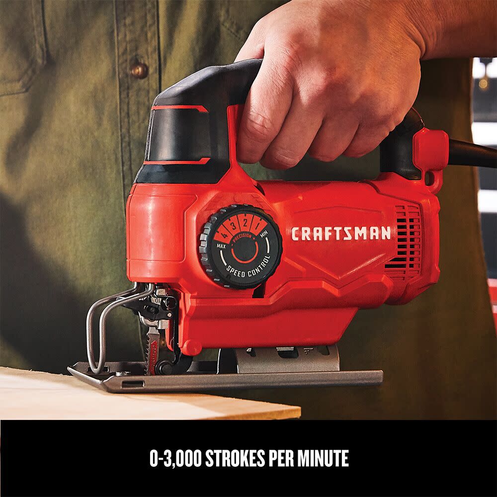 CRAFTSMAN 5 Amp Electric Variable Speed Jig Saw, large image number 4