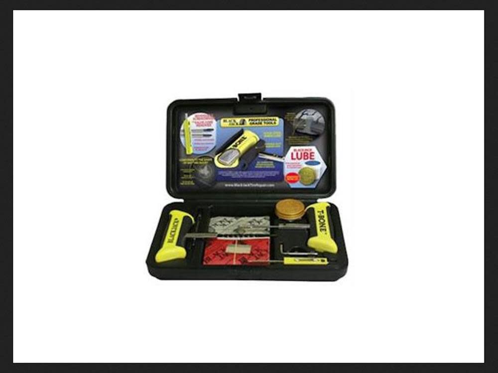 Black Jack Tire Repair Tire Repair Kit with TBone Handles