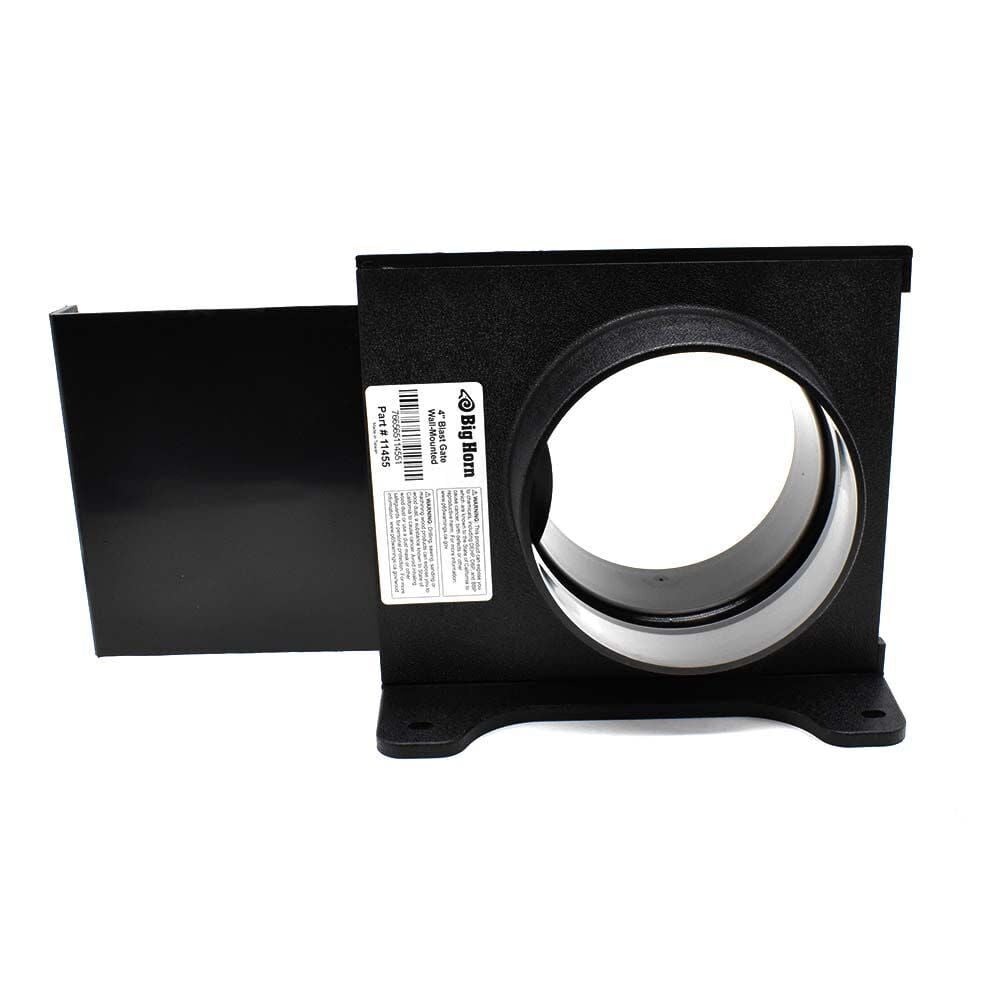 Big Horn 4 Inch ABS Plastic Blast Gate with Both Quick Disconnect End, large image number 5