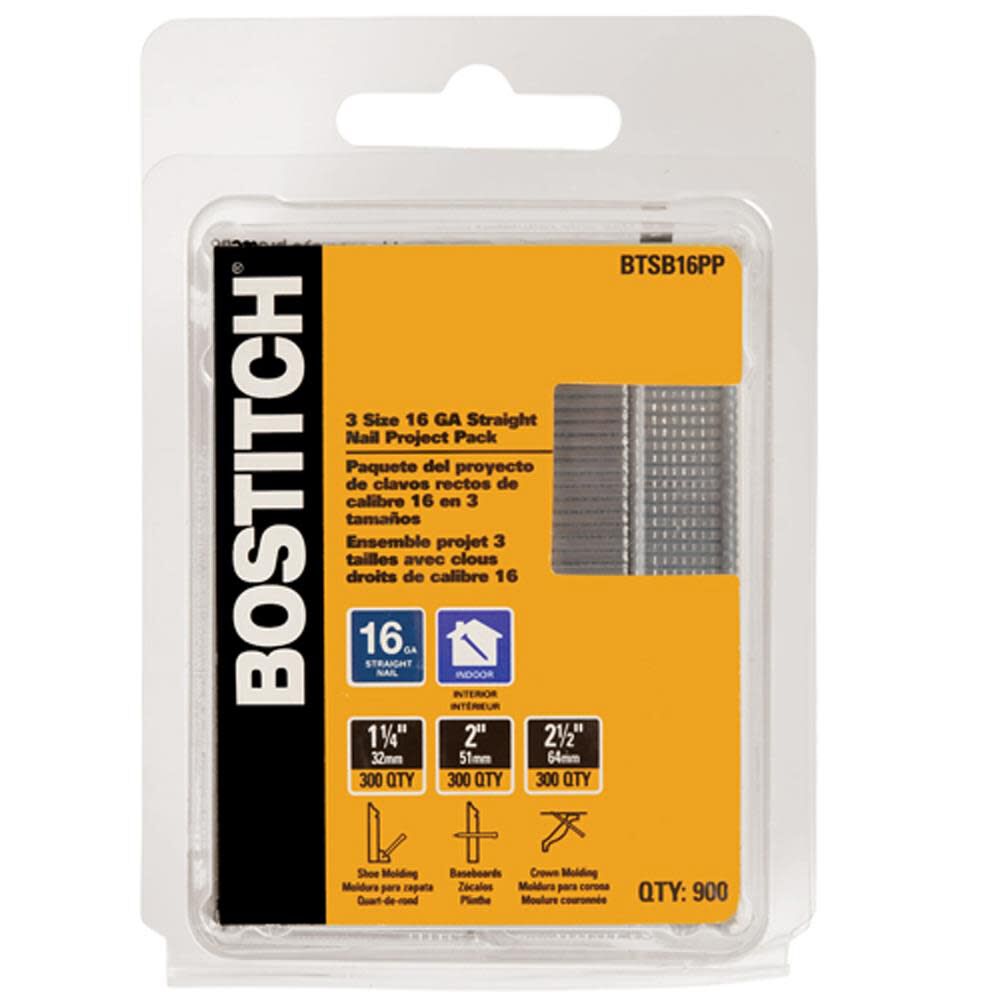 Bostitch 16Gauge Straight Finishing Nail BTSB16PP Acme Tools