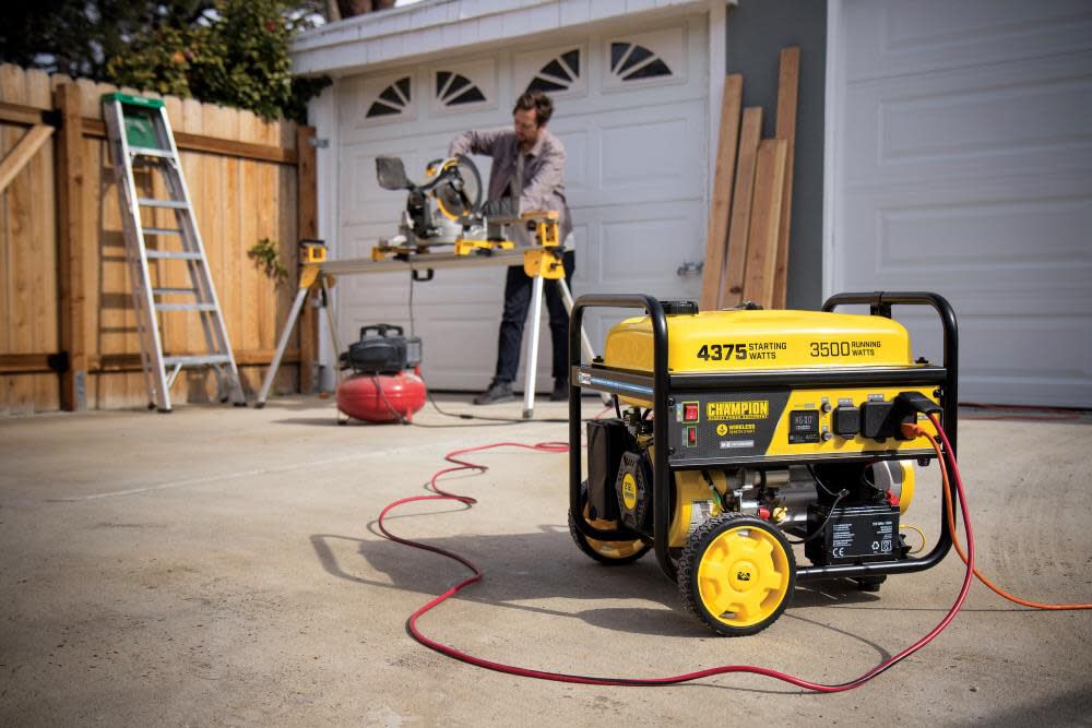 Champion Power Equipment 4375-Watt Gas Powered 49 State Wireless Remote Start RV Ready Portable Generator, large image number 10
