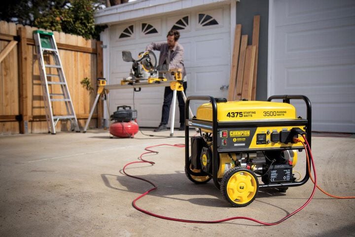 Champion Power Equipment 4375-Watt Gas Powered 49 State Wireless Remote Start RV Ready Portable Generator, large image number 9
