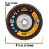DEWALT XP Ceramic Ultra Performance Jumbo Flap Disc, small image number 2