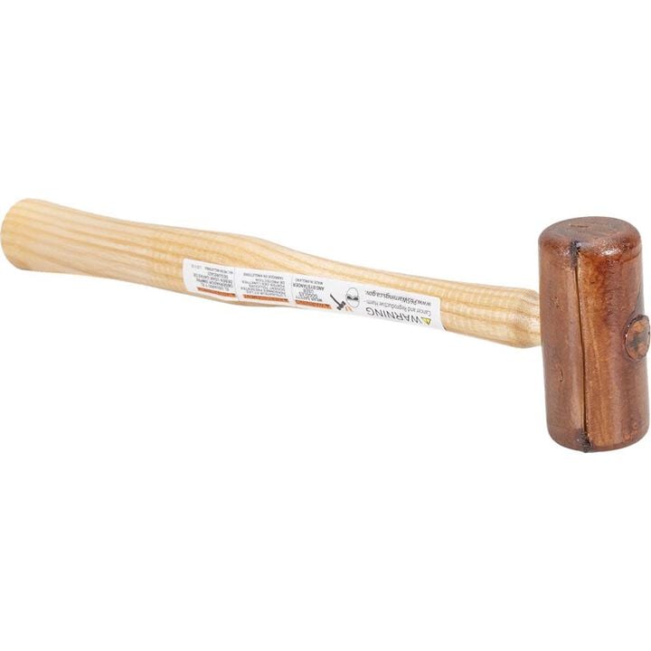 Vaughan RM125 4 Oz 1-1/4 Inch Rawhide Mallet, large image number 1