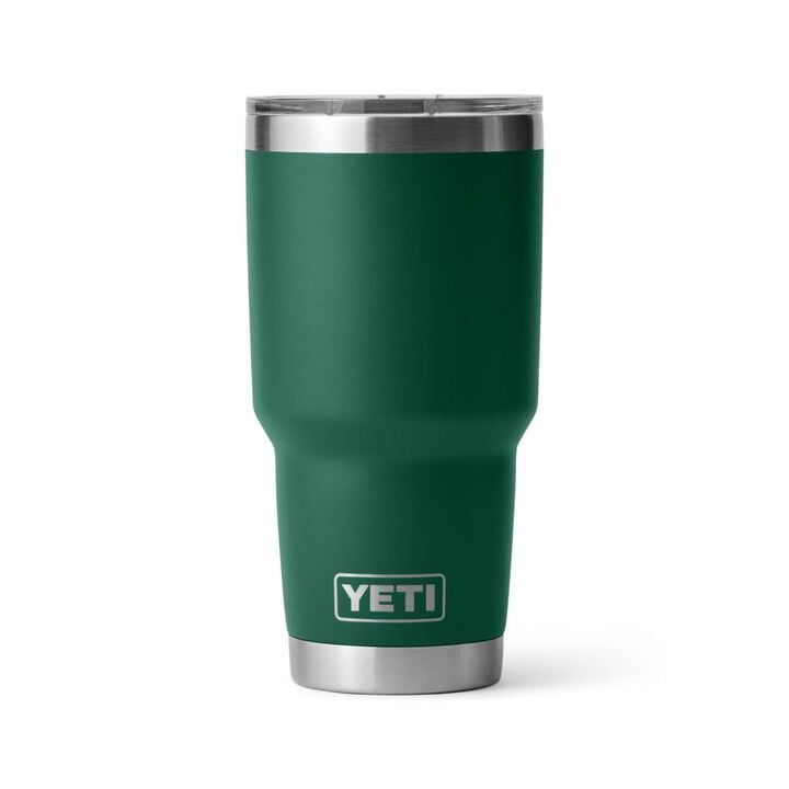 YETI 30oz Rambler Tumbler with Magslider Lid Black Forest Green