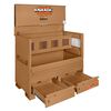 Knaack Model 89-D 43.8 Cu-Ft. Tan Steel Piano Box with KL (Padlock), small image number 1
