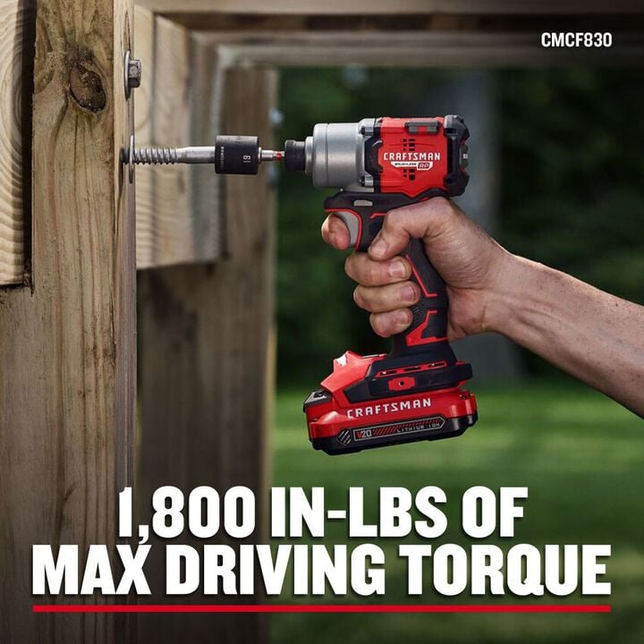 CRAFTSMAN V20 Brushless RP 2 Tool Combo Kit With Two 1.5 Ah Batteries and Charger, large image number 1