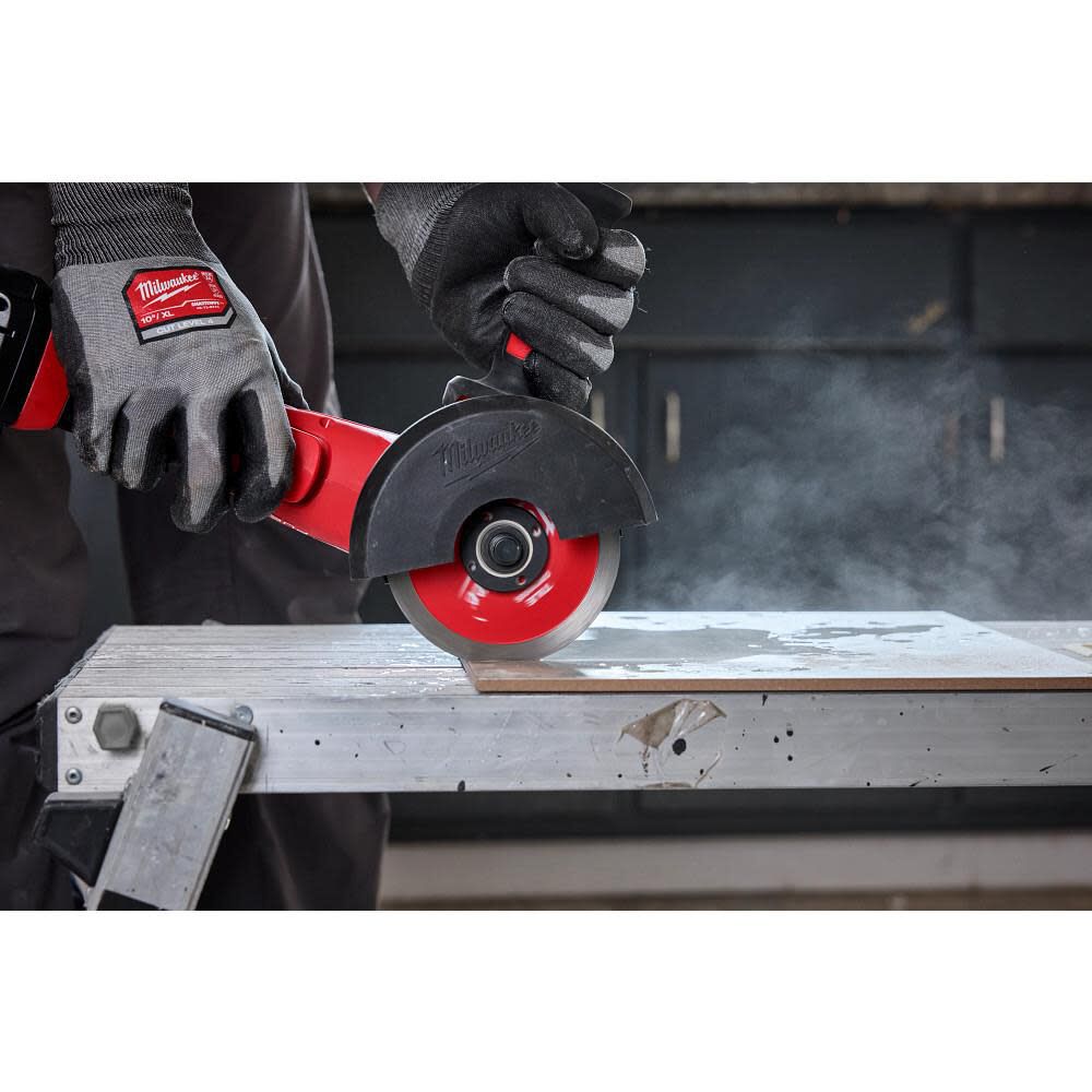 Milwaukee 4 Inch Continuous Rim Diamond Blade for Tile, large image number 7