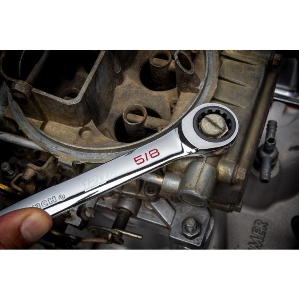 GEARWRENCH 120XP Combination Ratcheting Wrench Universal Spline XL 21mm, large image number 9