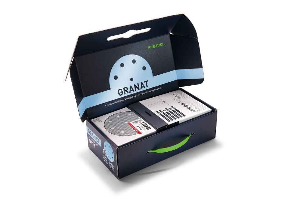 Festool D125 GR-Set 5 Inch Multi-Grit Sanding Disc Starter Set, large image number 1