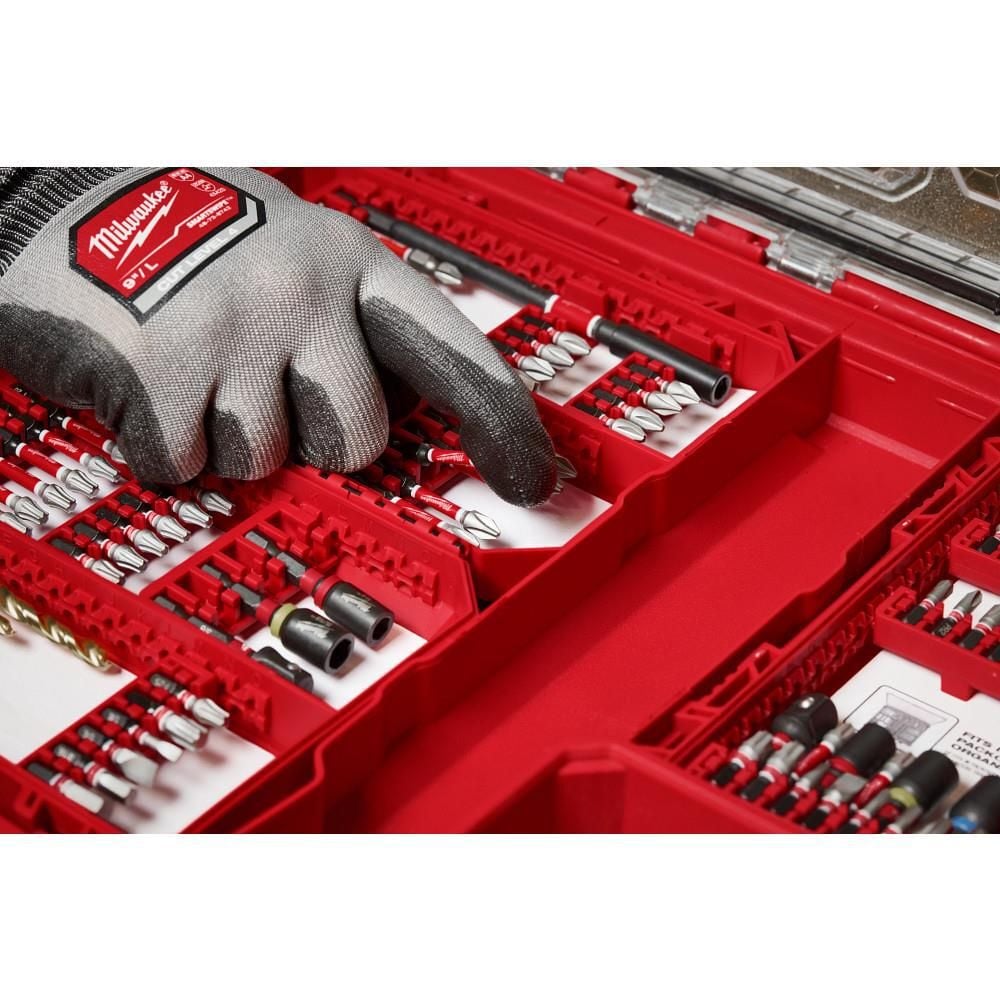 Milwaukee SHOCKWAVE Impact Duty Drill Drive & Fasten Set 75pc, large image number 10