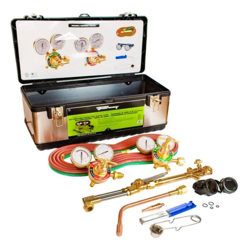 Forney Industries Medium/Heavy-Duty Oxy-Acetylene Welding & Heating Outfit Kit, large image number 1