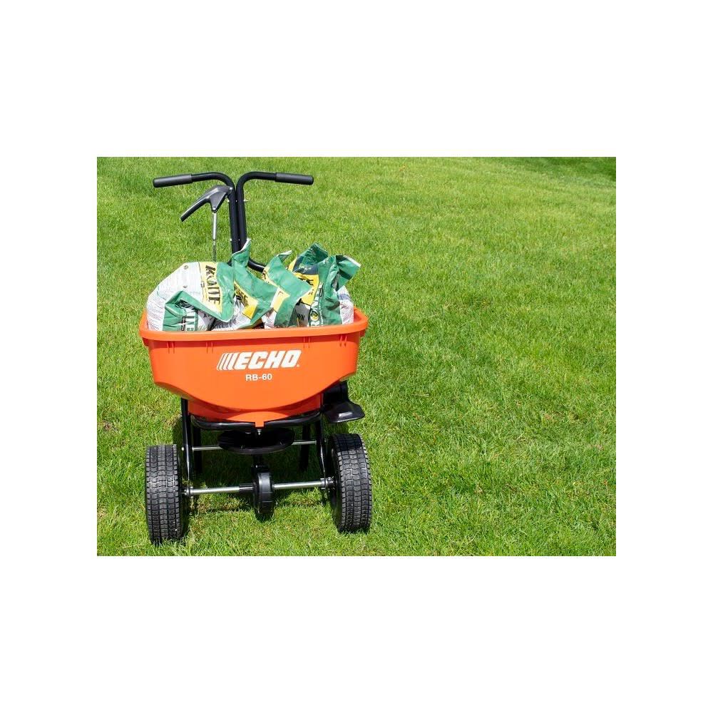 Echo 60 Lbs HeavyDuty Turf Broadcast Spreader RB60 Acme Tools