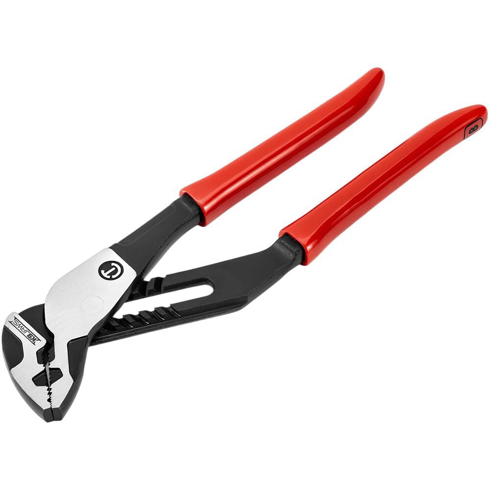 Crescent 8in Z2 Straight K9 Jaw Tongue and Groove Dipped Pliers, large image number 1
