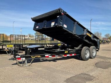 Doolittle Trailer Mfg HD Low Profile 8214 14' x 82in Dual Tandem Axle Master Dump Trailer New, large image number 0