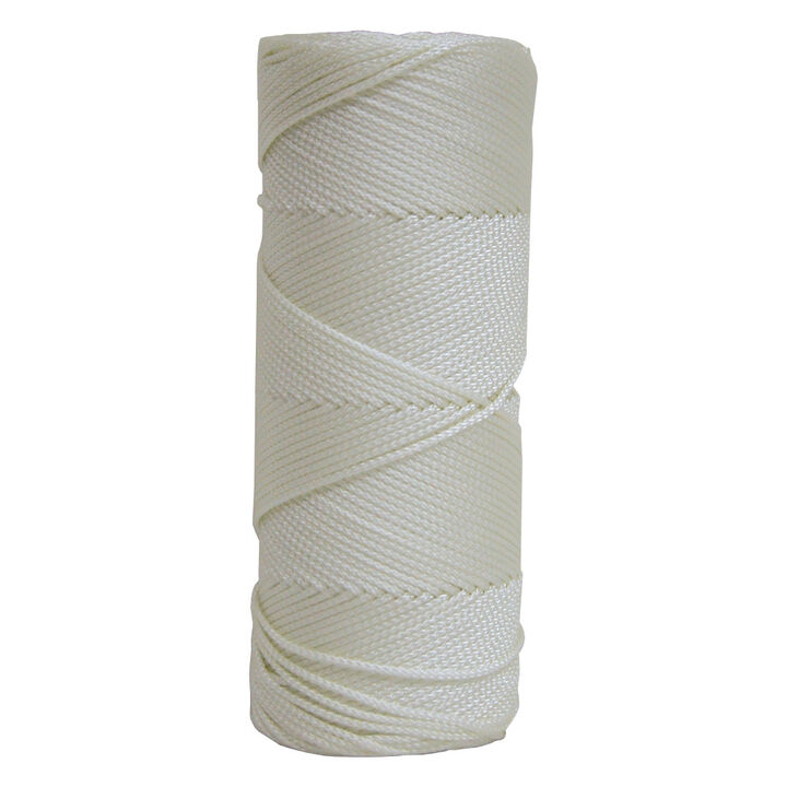 Kraft Tool Co Braided Nylon Masons Line 500 Ft Tube White