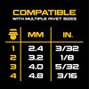 DEWALT 20V MAX XR 3/16 in Rivet Tool Cordless (Bare Tool), small image number 3