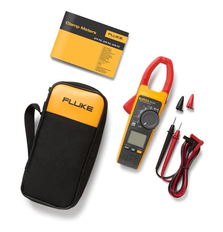 Fluke 375 FC True-RMS AC/DC Clamp Meter, large image number 4