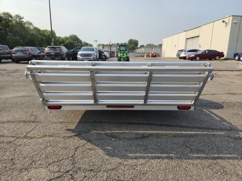 Legend Premium Trailers 12 Ft Utility Gate Single Axle Flatbed Open Aluminum Trailer, large image number 6