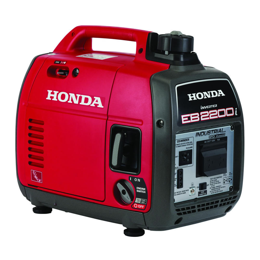 Honda 2,200 Watt Gas Powered 49-State Portable Inverter Generator with CO-Minder, large image number 1