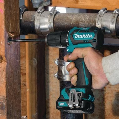 Makita 12V max CXT Lithium-Ion Brushless Cordless 3/8 in. Driver-Drill Kit, large image number 6