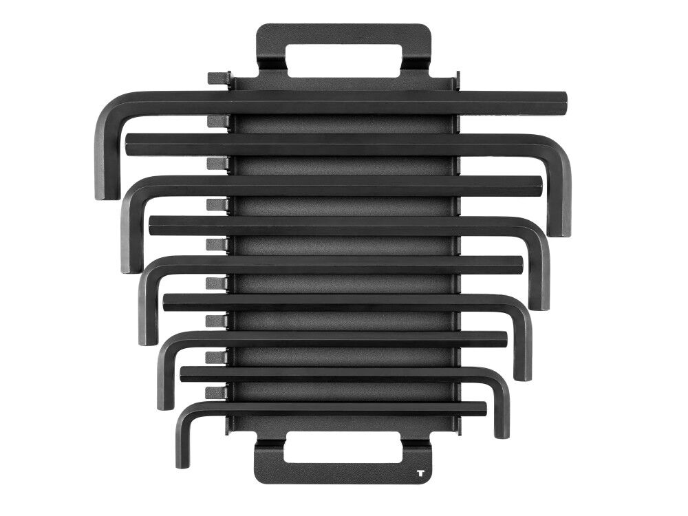 Tekton Flat End Hex L-Key Set with Rack, 9 Piece (11-19 mm), large image number 1