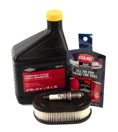 Briggs and Stratton SAE 30 Oil Engine Tune-Up Kit for EX and EXi Push Mower Engines