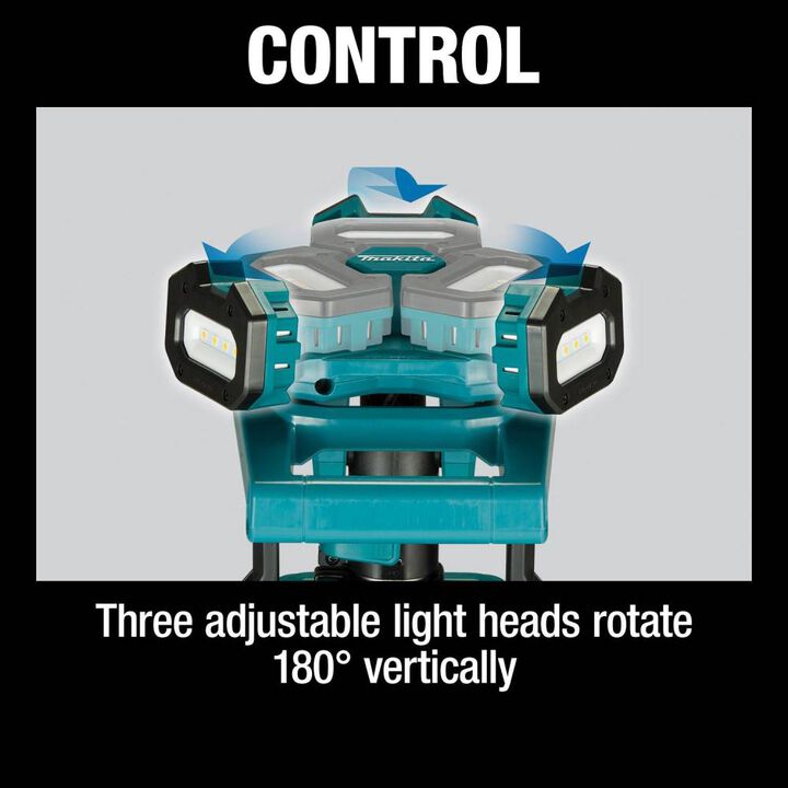 Makita 18V LXT Tower Work Light (Bare Tool), large image number 3