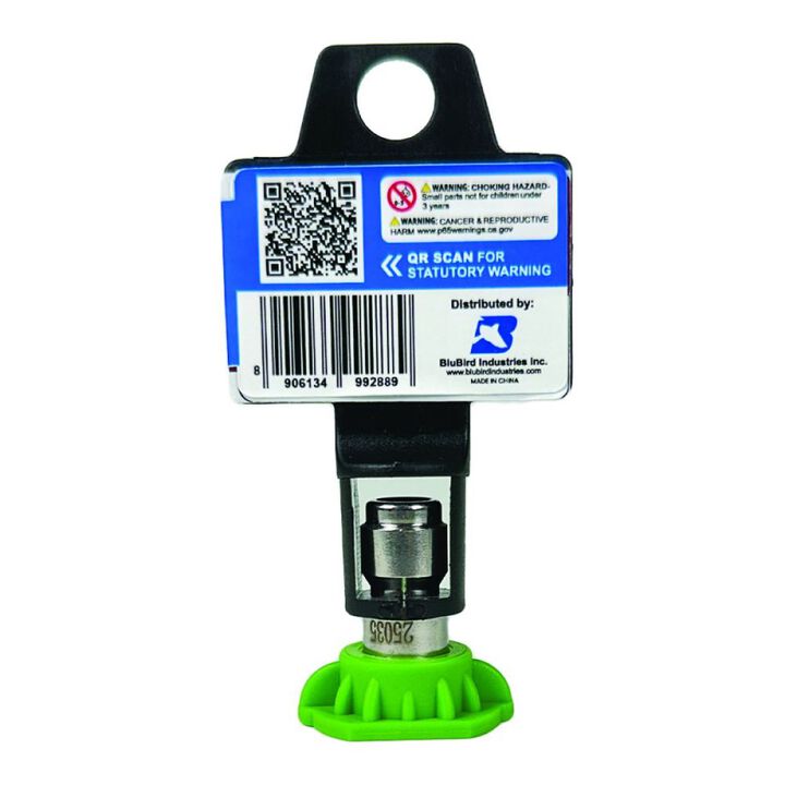 BluBird BluShield 3.5 Orifice Quick Disconnect Pressure Washer Spray Tip, large image number 1