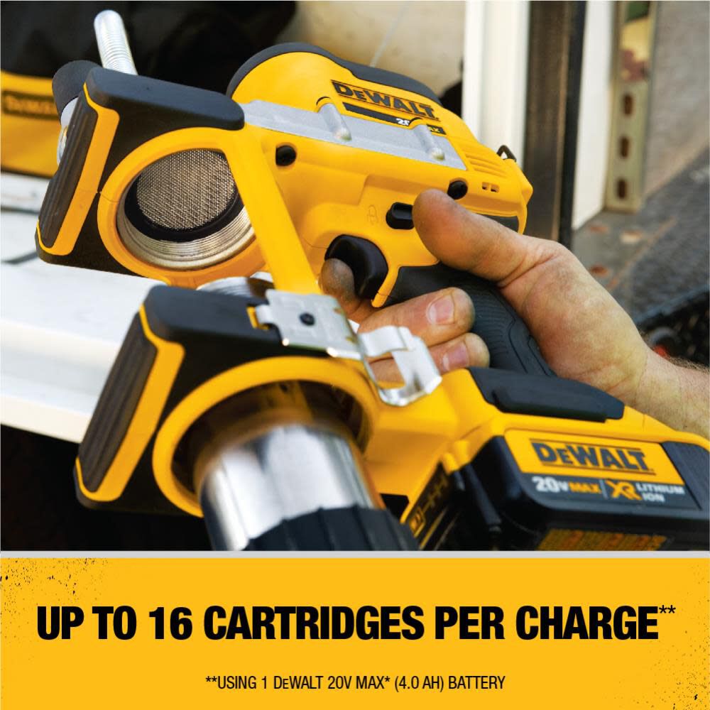 DEWALT 20V MAX Lithium Ion Grease Gun DCGG571M1 Acme Tools