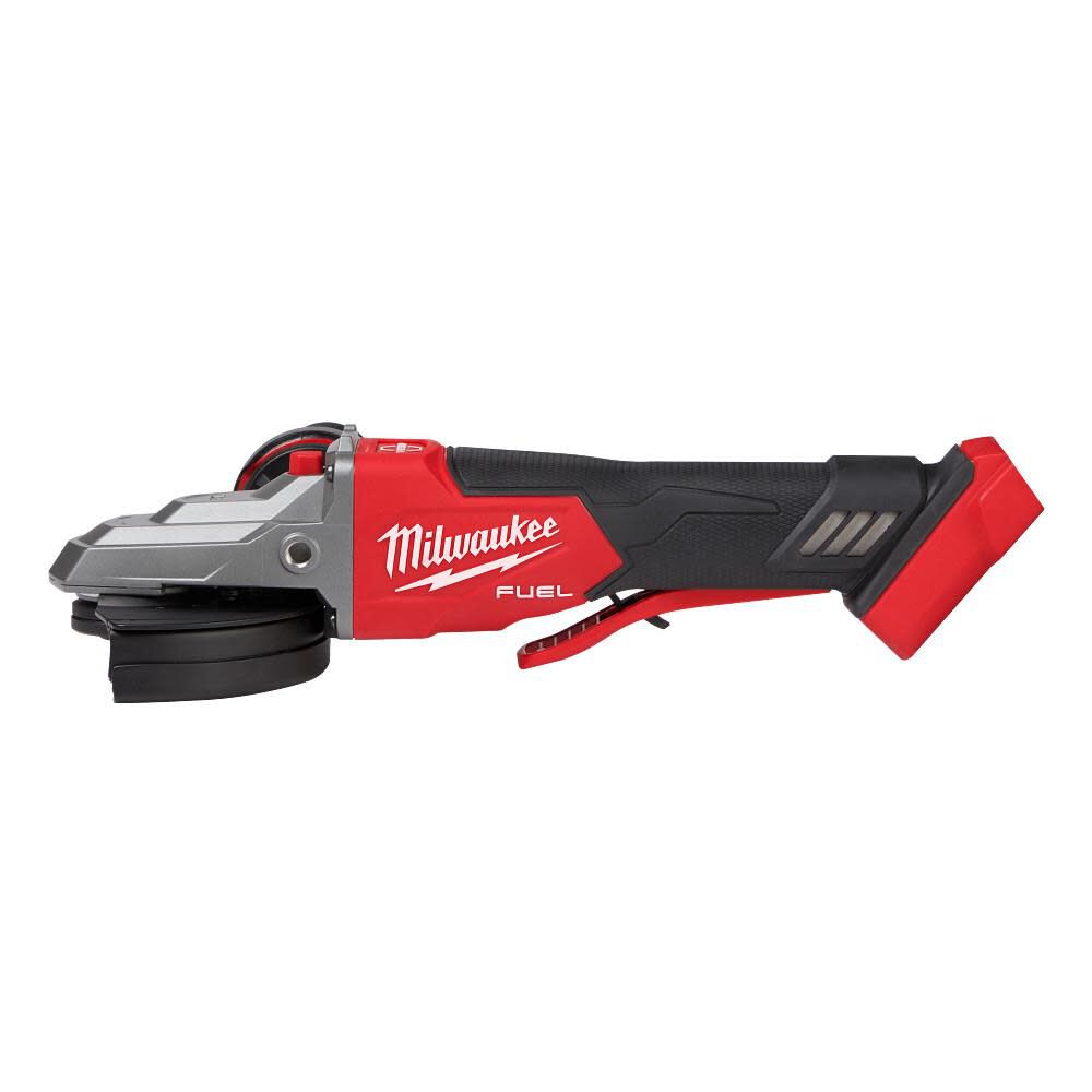 Milwaukee M18 FUEL 5inch Flathead Braking Grinder Paddle Switch No 