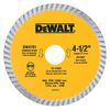DEWALT 4.5 In Industrial Wet/Dry Diamond Masonry Blade, small