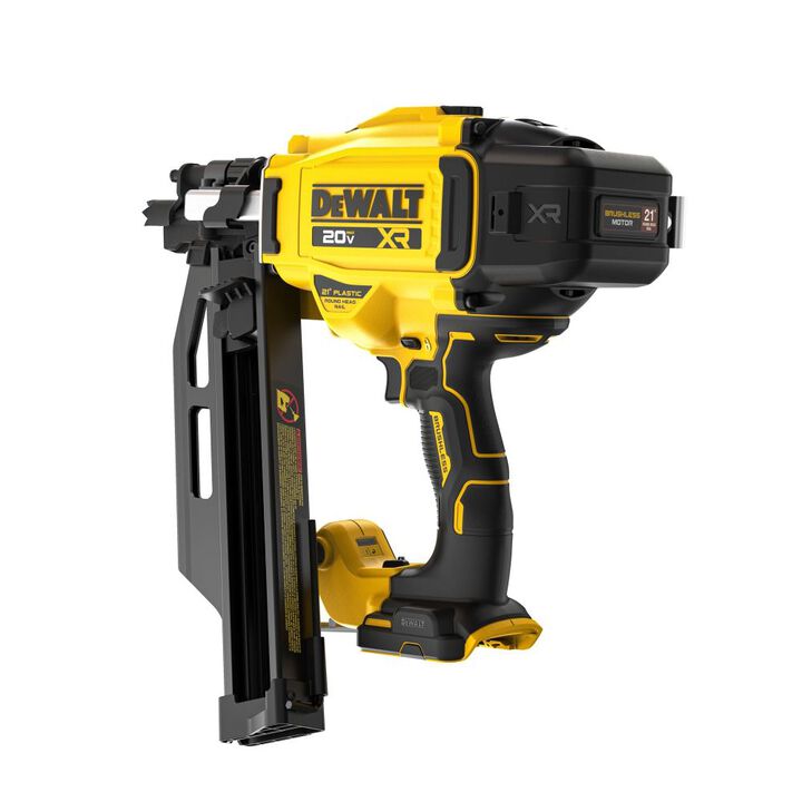 DEWALT 20V MAX Brushless 21 Degree Plastic Framing Nailer (Bare Tool), large image number 8