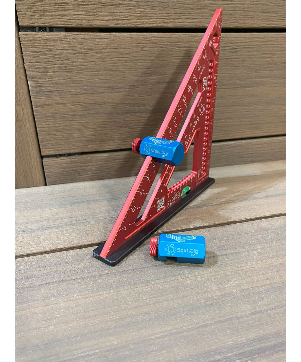 Squi.Jig 1.5 Inch Red White Blue Framing Jig, large image number 4