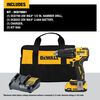 DEWALT 20V MAX Brushless Cordless 1/2in Hammer Drill Kit, small image number 3