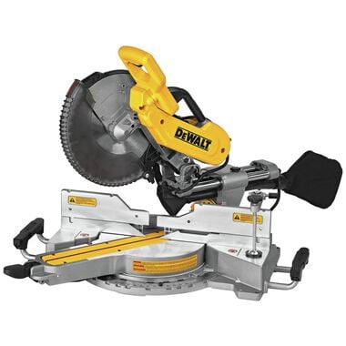 DEWALT 12 in Sliding Compound Miter Saw with Compact Miter Saw Stand, large image number 2